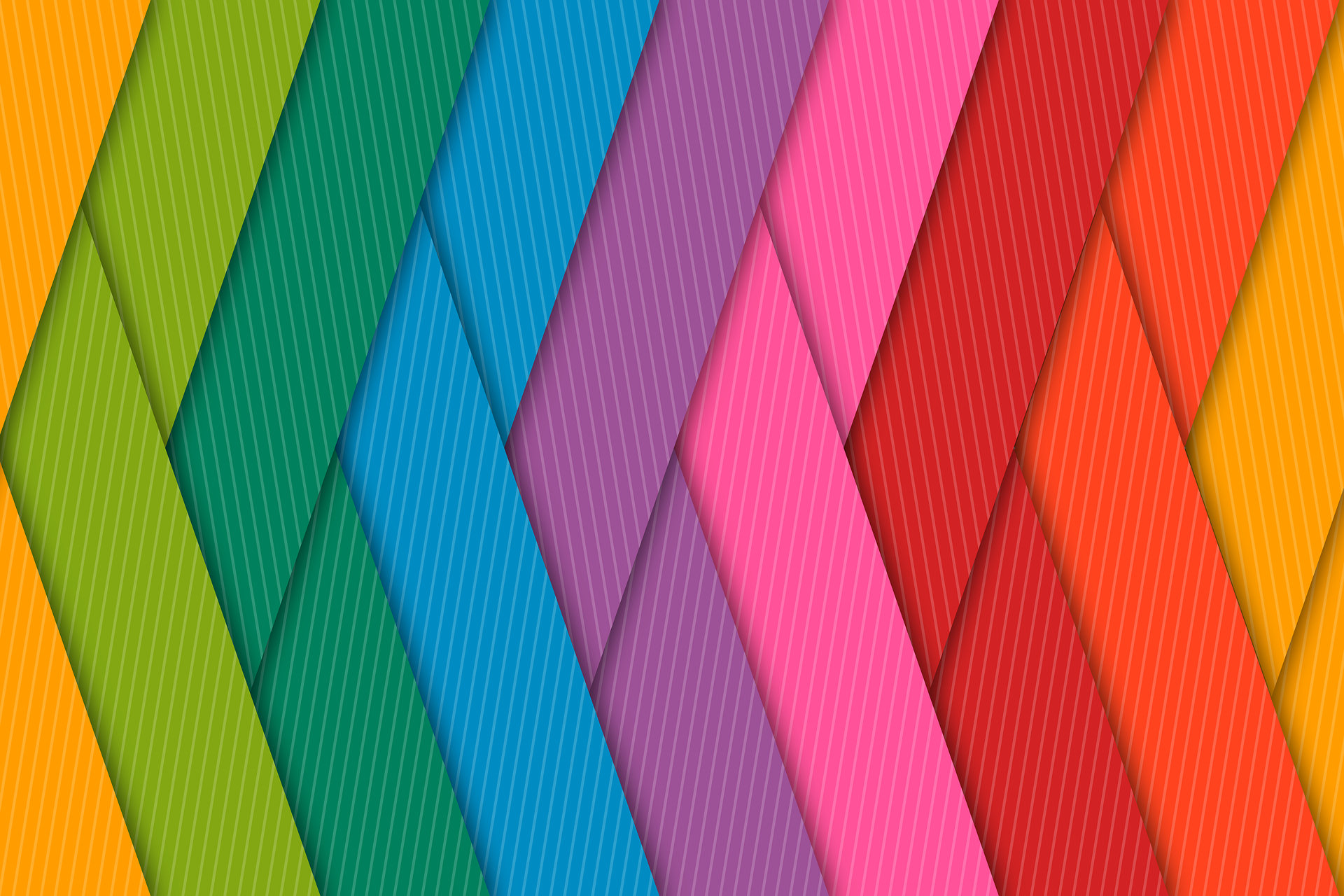 Разноцветный фон из полосок