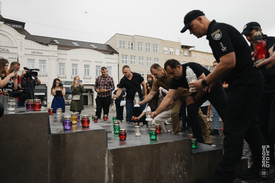 Закарпатські гвардійці вшанували пам’ять полеглих Захисників і Захисниць України