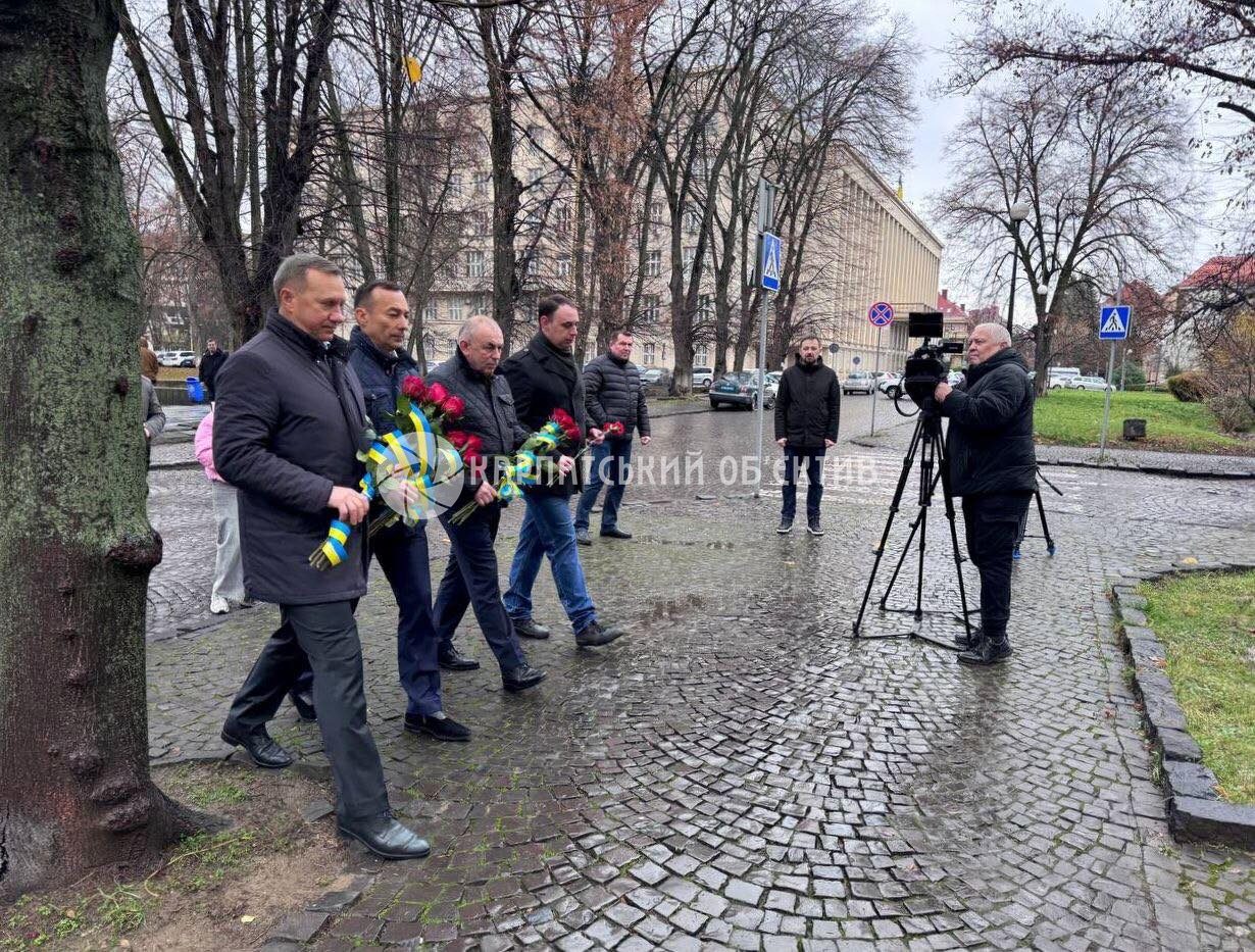В Ужгороді вшанували День Гідності та Свободи