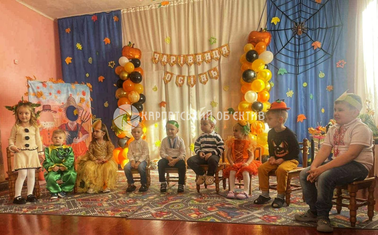 У Гайдошах для дітей провели незабутнє свято осені