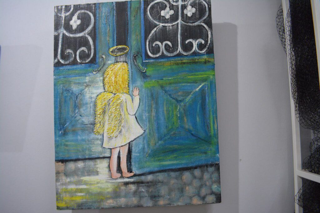 Мисткиня з Виноградова відкрила у Хусті першу персональну виставку